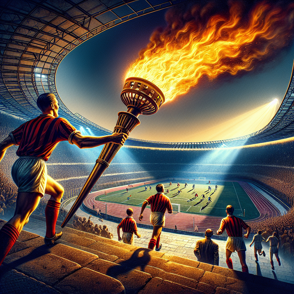 Il tedoforo Allegri riaccende la fiamma del Milan