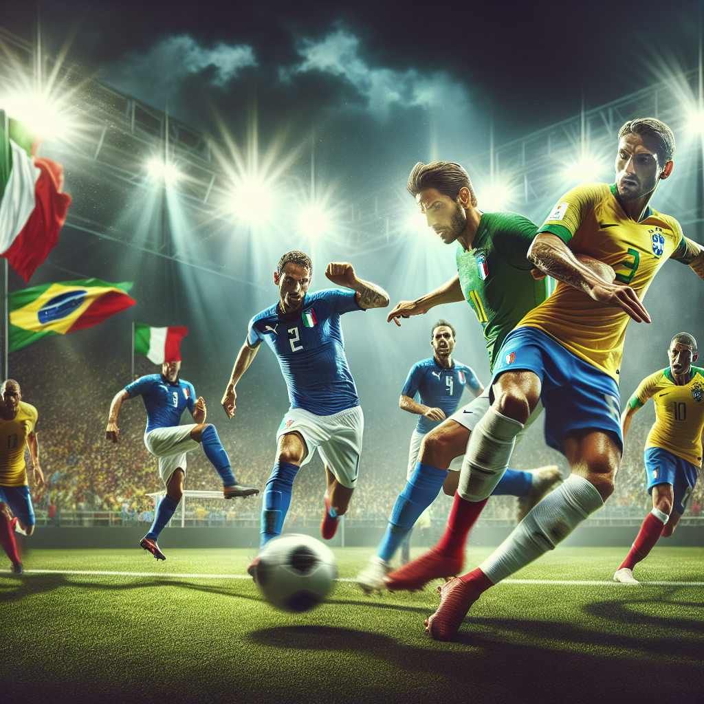 Italia-Brasile, sfida decisiva per la Kings World Cup Nations 2026