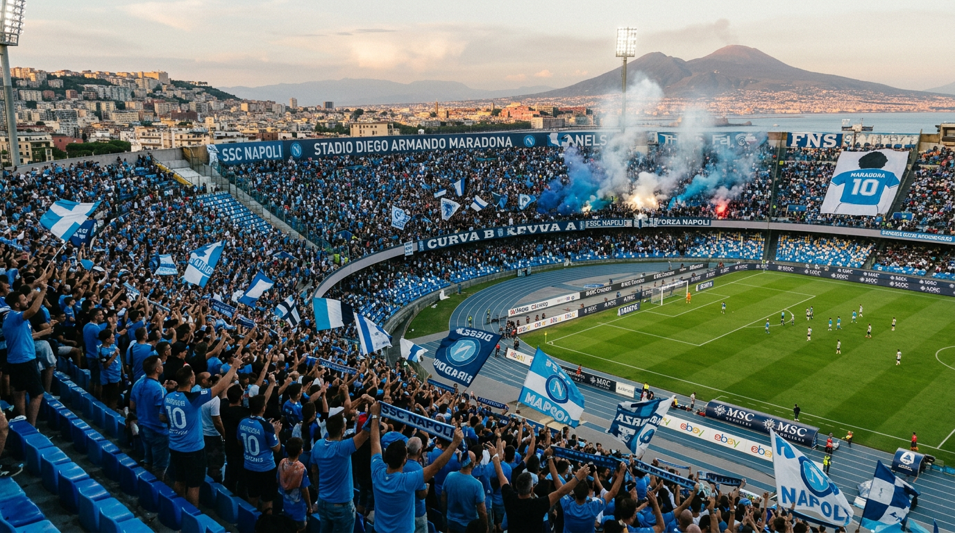 Napoli batte il Cagliari 1-0: McTominay porta gli azzurri al secondo posto in Serie A